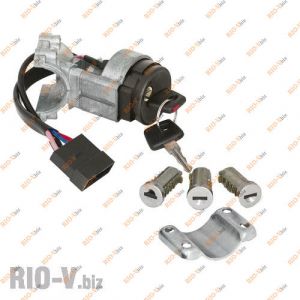 Замок зажигания 2123 с личинками Дааз - 2123-3704010