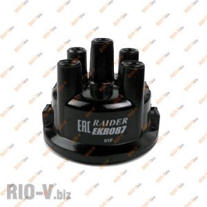 Крышка трамблера Волга Цитрон TSN черная алюм - Р119-3706500