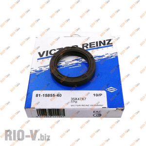 Сальник коленвала Логан передний 35/47/7 Victor-Reinz - 81-15855-40