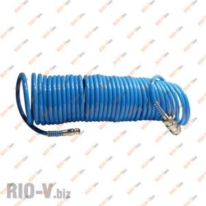 Шланг спиральный полиуретановый 10 м Intertool - РТ-1707