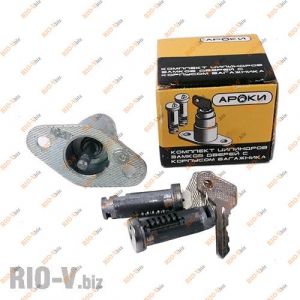 Замок багажника 2106 в сборе Ароки - 2106-6100045-10