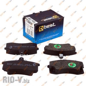 Колодка передняя торм 2108, 2109, 21099, 2113, 2114, 2115 Best - ВЕ743