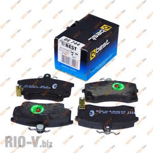 Колодка передняя торм 2110, 2190 Best - ВЕ744