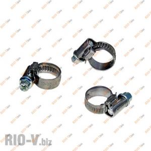 Хомут 10-16 нерж. Rider - RD-10-16/W2