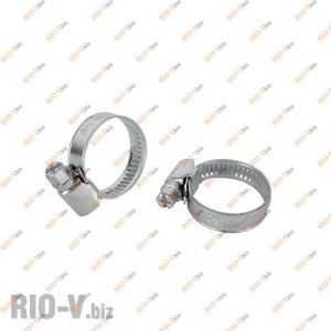 Хомут 16-25 нерж. Rider - RD-16-25/W2
