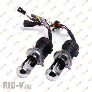 Лампа биксенон H4 35W 5000К (к-т 2 шт) AGM - 11272