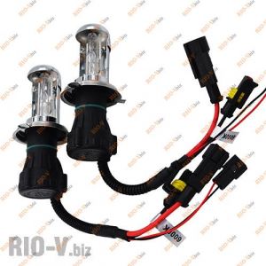 Лампа биксенон H4 35W 6000К (к-т 2 шт) AGM - 11273