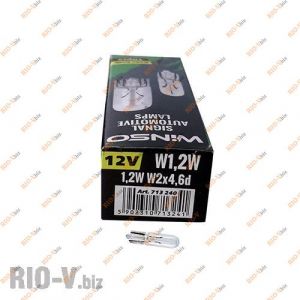 Лампа щитка приборов 2108 б/ц T5 12V (в упак. 10 шт) Winso - 713240