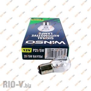 Лампа двухконтактная P21/5W 12V Winso - 713130