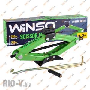 Домкрат ромбовидный 1.2т подъем 100-350 мм Winso - 121200