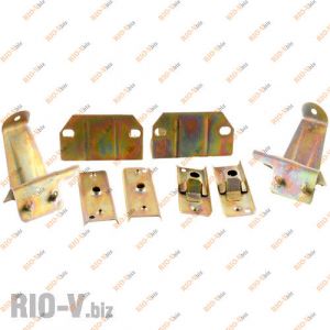 Кронштейн бампера 2108 передний к-т Самара - 2108-2803018/19