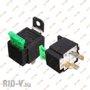 Реле 4-х контак 30А с предохранителем - 98.3777-10