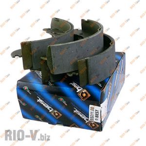 Колодка задняя торм Газель Best - BS011.00