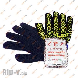 Перчатки рабочие черные 103 (пара) Protect - 7К103