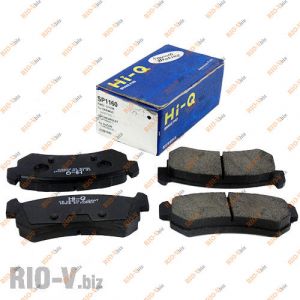 Колодка задняя торм Лачетти с/о Sangsini - SP1160