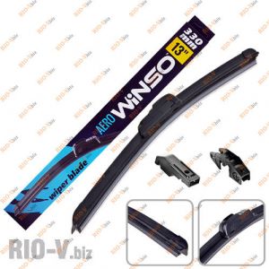 Щетка стеклоочистителя гибкая Aero 13/330 Winso - 110330