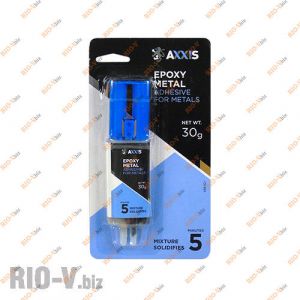 Клей для металла Axxis 30 гр шприц - VSB-021