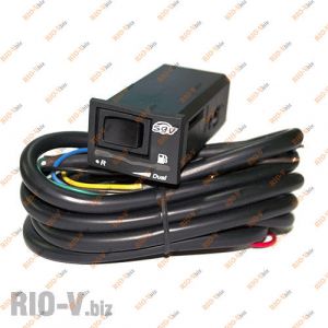 Переключатель SGV универсальный с индикацией - 02133