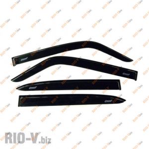 Ветровики ГАЗ 3110 накладные Azard - Azard-volga