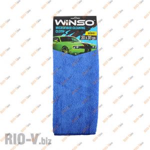 Салфетка микрофибра универсальная 30х30 Winso синяя - 150100