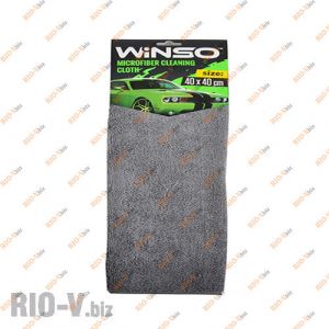 Салфетка микрофибра универсальная 40х40 Winso серая - 150310