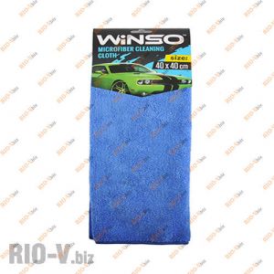 Салфетка микрофибра универсальная 40х40 Winso синяя - 150300