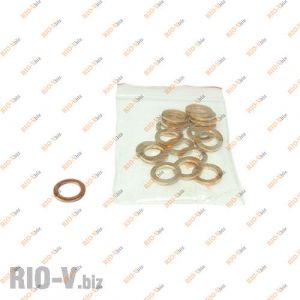 Шайба медная 10 мм (в упак. 20 шт) Харьков торм шланга 2101 - Mednaya-10