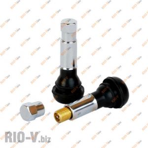 Вентиль безкамерный хром ДК - TR414С