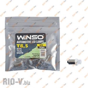 Светодиод Winso BA9s T8.5   1LED FLUX WHITE - 127650