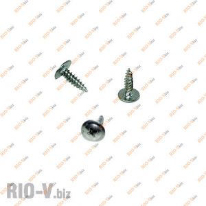 Саморез 4,2х14 белый (в упак. 100 шт) КНР - 4,2х16