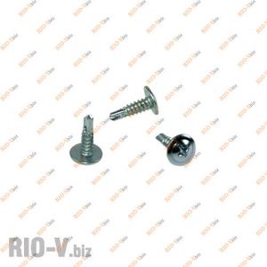 Саморез 4,2х16 белый с буром - 4,2х16-bur