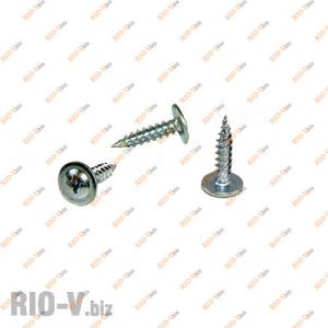 Саморез 4,2х19 белый (в упак. 100 шт) КНР - 4,2х19