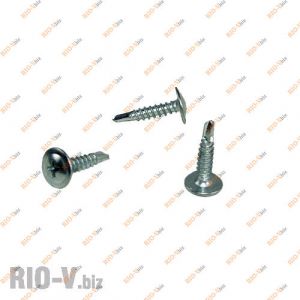 Саморез 4,2х19 белый с буром - 4,2х19-bur