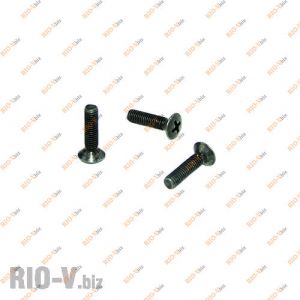 Винт кожуха вала руля 2105 черный М5х20 - 1/33112/01