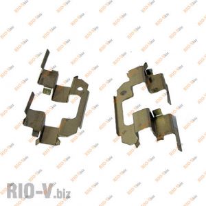 Пластина тормозных колодок Ланос перед Корея ОЕ - 410515