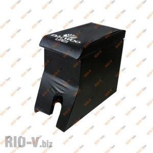 Подлокотник Бар LANOS кожвинил ЧЕРНЫЙ+вышивка - Bar-lanos