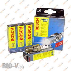 Свечи Bosch 0,8 ВАЗ, Ланос, Опель WR8DC +3 Yttrium - 0242229880