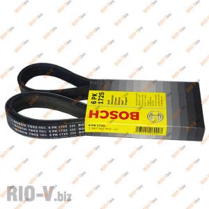 Ремень генератора Лачетти 1.8 без конд. 6РК-1725 Bosch - 96350327