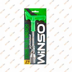 Ключ свечной c карданом 21 усиленный Winso - 148800