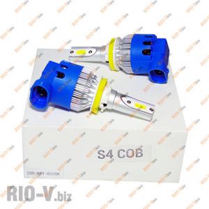 Лампа LED S4 H11 12V 6000K (к-т 2 шт) COB LDD - LDD-6000-H11COB