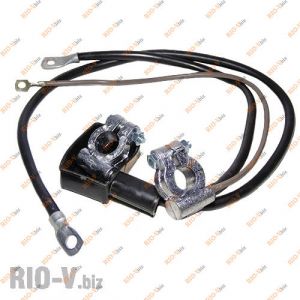 Клемма АКБ Таврия с проводом свинец к-т Каменец-Подольский - 1102-3724080