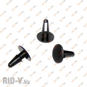 Клипса №24 (в упак. 100 шт) (крепеж, пистон) - №24