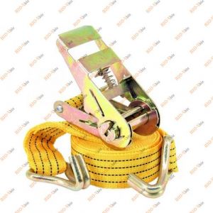 Стяжка груза 3т 46 мм х 6 м метал. ручка CARLIFE RD712 - RD-712