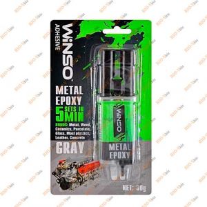 Клей для металла WINSO 30 гр шприц - 300500