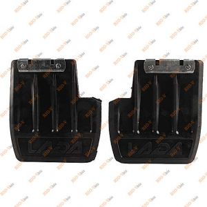 Брызговик 2113, 2115 задний (к-т 2 шт) РТИАвто с кронштейном - 04499