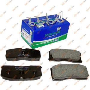 Колодка передняя торм Джили СК с ABS Shin kum - 3501190005-00