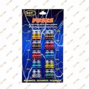 Предохранители Евро (к-т 10 шт) Mannol - 9503(950303)