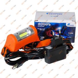 Фонарь LED налобный Tempest - TP-3000L