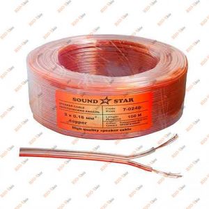 Провод акустический 2х0,16 Sound Star Цена за 5м - 7-0240