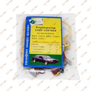 Ремкомплект карбюратора 2105 Вэбр коричневый - 2105-1107010